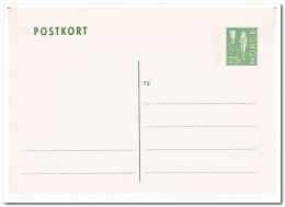 Noorwegen, Postcard Unused - Postwaardestukken