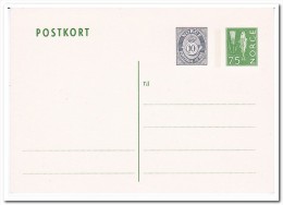 Noorwegen, Postcard Unused - Postwaardestukken