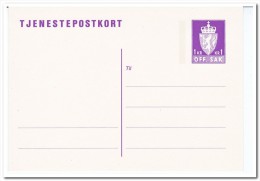 Noorwegen, Postcard Unused - Postwaardestukken