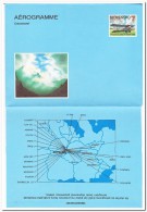 Noorwegen, Aerogramme Unused, Airplane - Postal Stationery