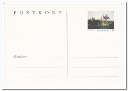 Noorwegen, Postcard Unused - Interi Postali