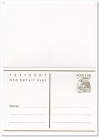 Noorwegen, Postcard Unused - Postal Stationery