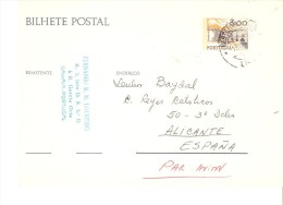 Tarjeta Postal De Portugal  Circulada - Briefe U. Dokumente