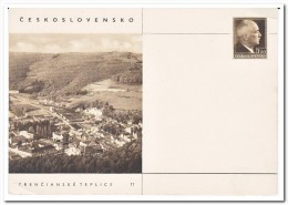 Tsjechoslowakije, Postcard Unused, Trencianske Teplice - Postkaarten