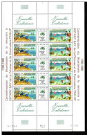 Nelle CALEDONIE :  200 Ans De La Rencontre De La Pérouse Et Du Commodore Phillip - Feuillet De 5 Triptyques - Unused Stamps