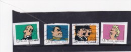 KUIFJE ZEGELS UIT BOEKJE 2014  TINTIN DU CARNET 2014 - Used Stamps