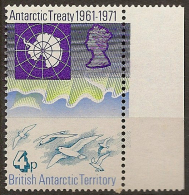 BRITISH ANTARCTIC 1971 4p Petrel SG 39 UNHM #BS11+ - Unused Stamps