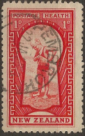 NZ 1935 1d+1d Key To Health SG 576 U #BE244 - Used Stamps