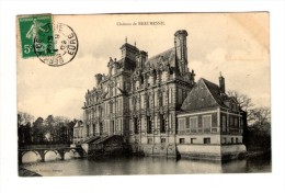 Cp , 27 , Château De BEAUMESNIL , Voyagée 1909 - Beaumesnil