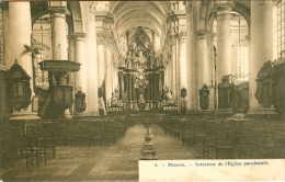 Ninove : Intérieur De L'Eglise Paroissiale : 1912 - Ninove