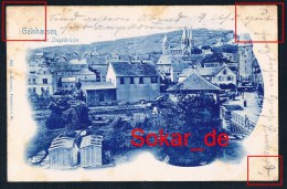 AK Gelnhausen 1900, Ziegelbrücke, Main-Kinzig-Kreis, Hessen - Gelnhausen