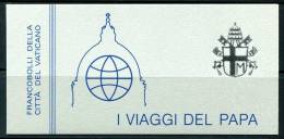 Vatican-1984- Carnet- C756**- Voyages De S.S. Jean Paul II Dans Le Monde - Booklets