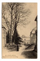 Cp , 41 , PONT LEVOY , Les Jardins à L'entrée Du Collége , Vierge , N°981 - Other & Unclassified
