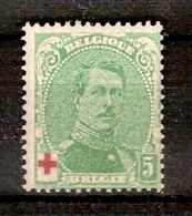 Nr. 129 ** MNH Postfris Zonder Plakker En In Zéér Goede Staat ! Inzet Aan 3 €  ! - 1914-1915 Croix-Rouge