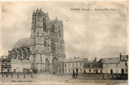 80. Corbie. Eglise Et Place Thiers - Corbie