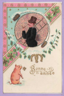 ANIMAUX --  COCHONS --  Carte Gaufrée - Schweine