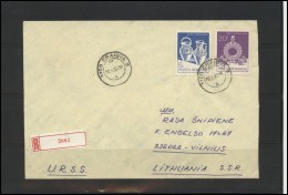 ROMANIA Postal History Brief Envelope RO 060 Archaeology Pottery - Lettres & Documents