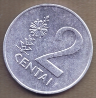 LIETUVA 2 CENTAI 1991 - Lithuania