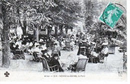 Neris Les Bains Le Parc Tres Animée 1909 - Neris Les Bains