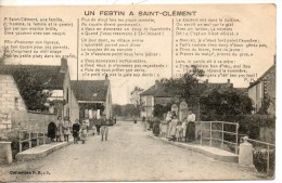 89. Un Festin à Saint Clément. Coins émoussés - Saint Clement