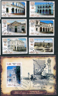 Cuba 2008 - Mantanzas Foundation (Complete Set + 1 Block) - Used Stamps