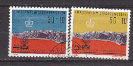 Q1515 - LIECHTENSTEIN Yv N°353/54 - Oblitérés