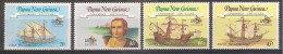 ** PAPUA NUOVA GUINEA COLOMBO, COLUMBUS 500 YEARS EXPO 92' 4 V. MNH COLOMBO - Christopher Columbus