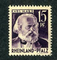 7311  Rheinland 1947  ~ Michel #5vwI  ( Cat.€3.50 )  M*- Offers Welcome! - Renania-Palatinato