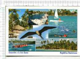 REPUBLICA   DOMINICANA -    Excursion  A La  Isla  Saona  -  La Romana  - 6 Vues - Dominikanische Rep.
