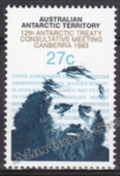 Australian Antartic Territory 1983 Yvert 60, 12th Treaty Meeting - MNH - Unused Stamps