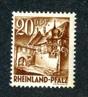 7325  Rheinland 1948  ~ Michel #23  ( Cat.€1.80 )  M*- Offers Welcome! - Rhine-Palatinate