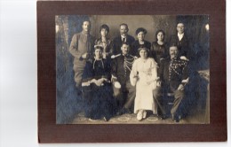 PHOTO 41 - MILITARIA - CLAMECY - Photo Originale ( 17 X 12 ) Sur Carton - Mariage - Soldat / Militaire -  Gendarme - Guerre, Militaire