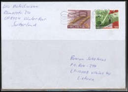 SWITZERLAND Postal History Brief Envelope CH 036 Bread Agriculture National Costumes - Storia Postale