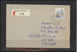 SWITZERLAND Postal History Brief Envelope CH 040 BERN Cancellation - Lettres & Documents