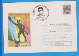 Ecaterina Teodoroiu WWI Hero, Monument ROMANIA Postal Stationery - WW1