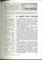 Rivista Il Collezionista, Bolaffi Editore N. 6 Anno 1955 - Italiane (dal 1941)