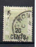 LOT 251 - HONG KONG N° 54 -VICTORIA - Cote 8 € - 1941-45 Ocupacion Japonesa