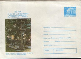 Romania-Postal Stationery Cover- Mechanical Installation For Drilling And Oil Extraction - Aardolie