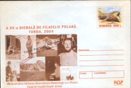 Romania-stationery Cover - 100 Years Since The Founding Of The Observatory Weather And Post Offices In South Orkneys Is - Research Stations