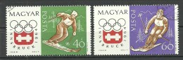 Hungary; 1964 Winter Olympic Games, Innsbruck - Winter 1964: Innsbruck