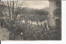 57 CHATEAU SALINS  DEFILE  DU 8 EME  REGIMENT DE ZOUAVES - Chateau Salins