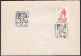 Yugoslavia 1961, Cover W./ Special Postmark "Partisan Tracks &Scaron;kofja Loka 1961" , Ref.bbzg - Brieven En Documenten