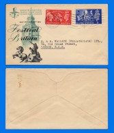 GB 1951-0005, Festival Of Britain FDC - ....-1951 Pre Elizabeth II