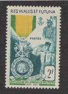 N217- WALLIS ET FUTUNA . SCOTT # : 149 . MH.  CENTENAIRE DE LA MEDAILLE MILITAIRE - Nuovi