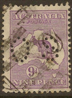 AUSTRALIA 1915 OS 9d Roo SG O47 U #BH223 - Officials