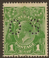 AUSTRALIA 1924 OS 1d KGV SG O79 HM #BH262 - Dienstmarken