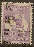 AUSTRALIA 1929 9d Roo SG 108 U #BH215 - Gebruikt