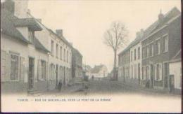 TUBIZE « Rue De Bruxelles, Vers Le Pont De La Senne » - Phot. Bertels, Bxl (1909) - Tubize