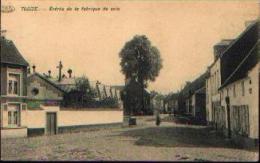 TUBIZE « Entrée De La Fabrique De Soie » - Phototypie Préaux Frères à Ghlin-Lez-Mons (1909) - Tubize