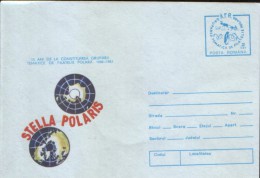 Romania-  Stationery Cover Unused -  Stella Polaris -15 Years Since The Founding Of The Group Of Polar Philately - Eventi E Commemorazioni